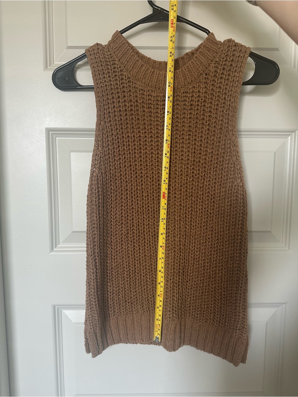 Abercrombie Sleeveless Knit Tank Sweater - Brown - Picture 4 of 5